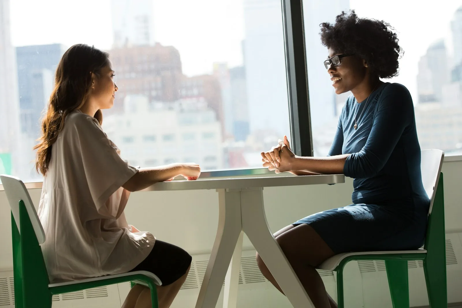 A story shared is a behavior that happened and mattered